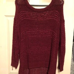 H&M Sweater Maroon